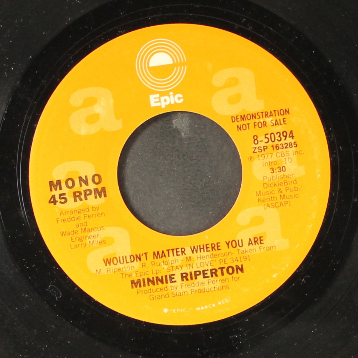 wouldn't matter where you are / mono by MINNIE RIPERTON