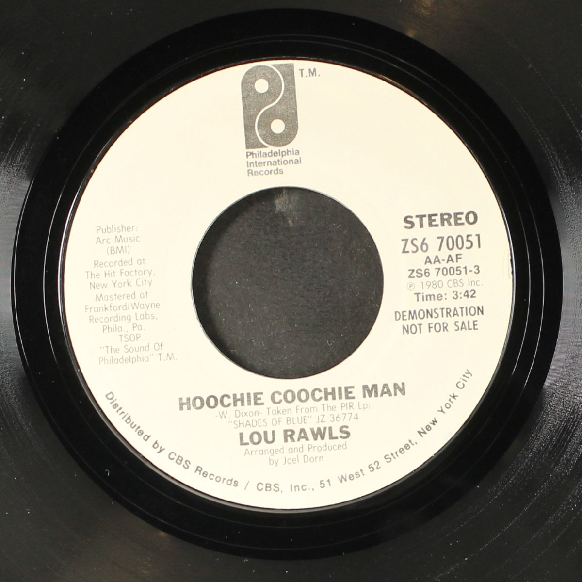 hoochie coochie man / same by LOU RAWLS