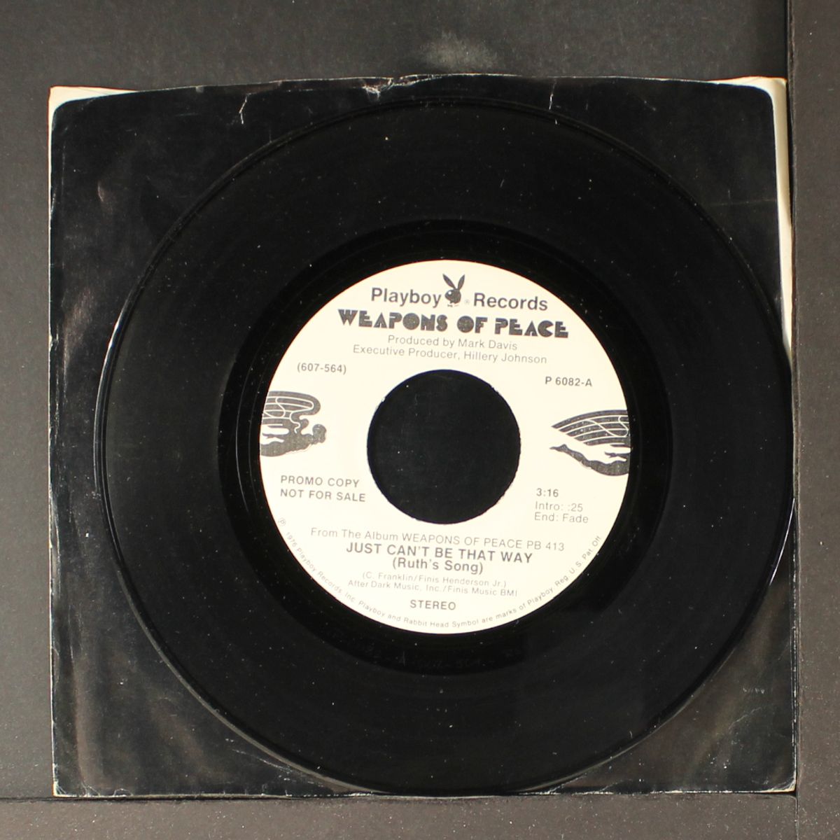 just can't be that way (ruth's song) / mono by WEAPONS OF PEACE