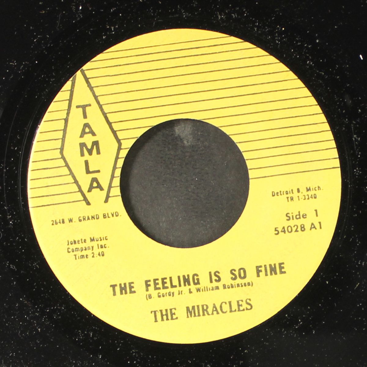 the feeling is so fine / you can depend on me by MIRACLES