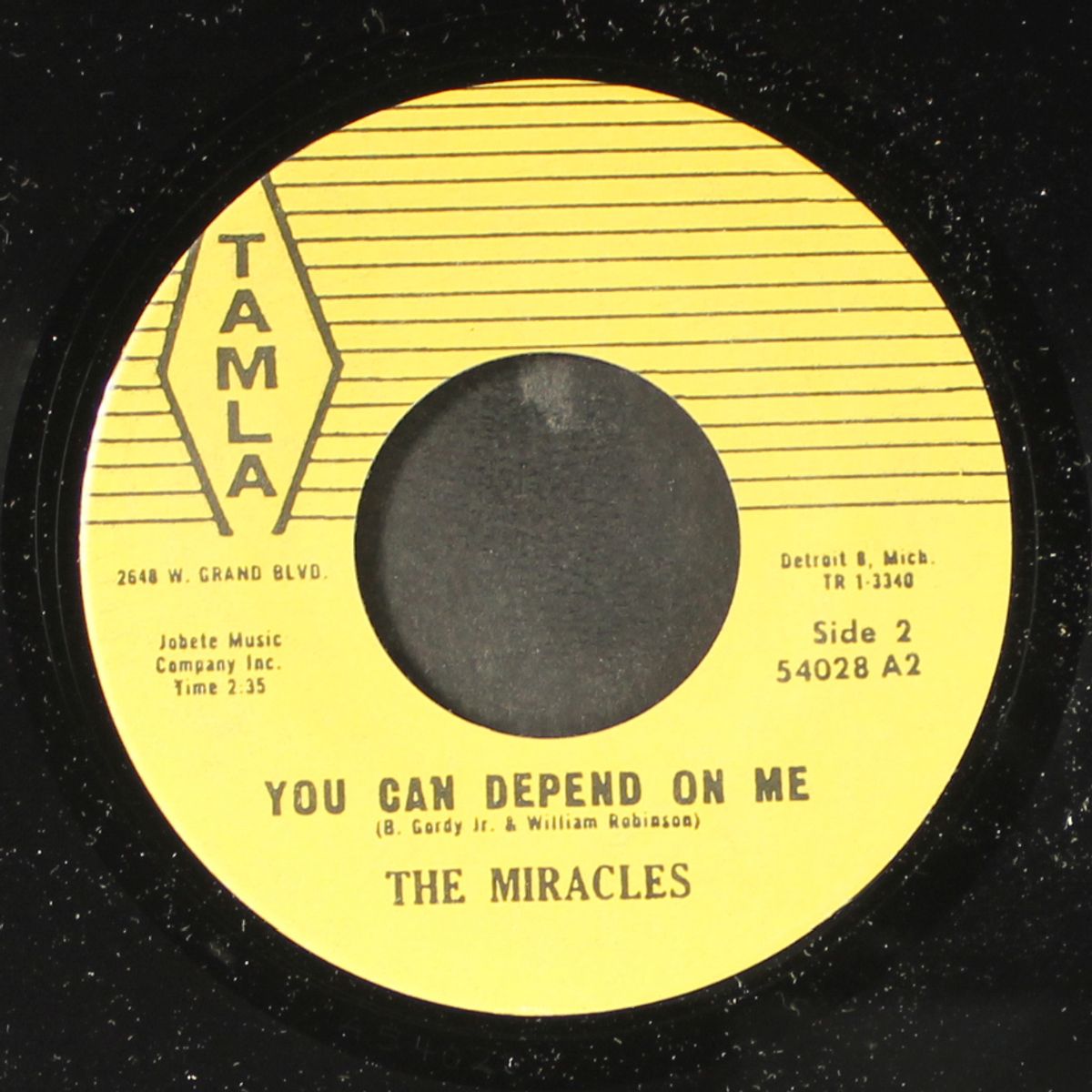 the feeling is so fine / you can depend on me by MIRACLES