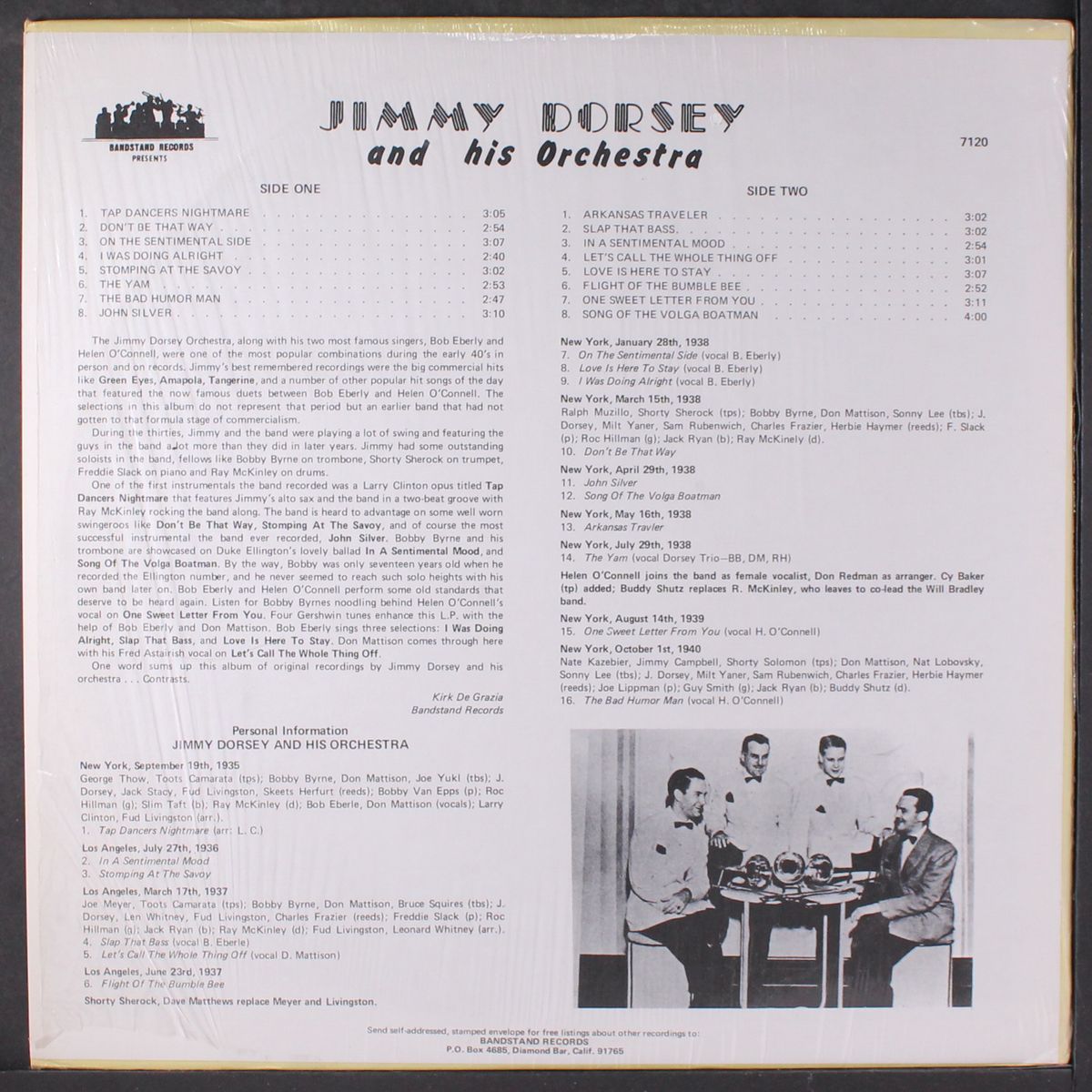 and his orchestra by JIMMY DORSEY