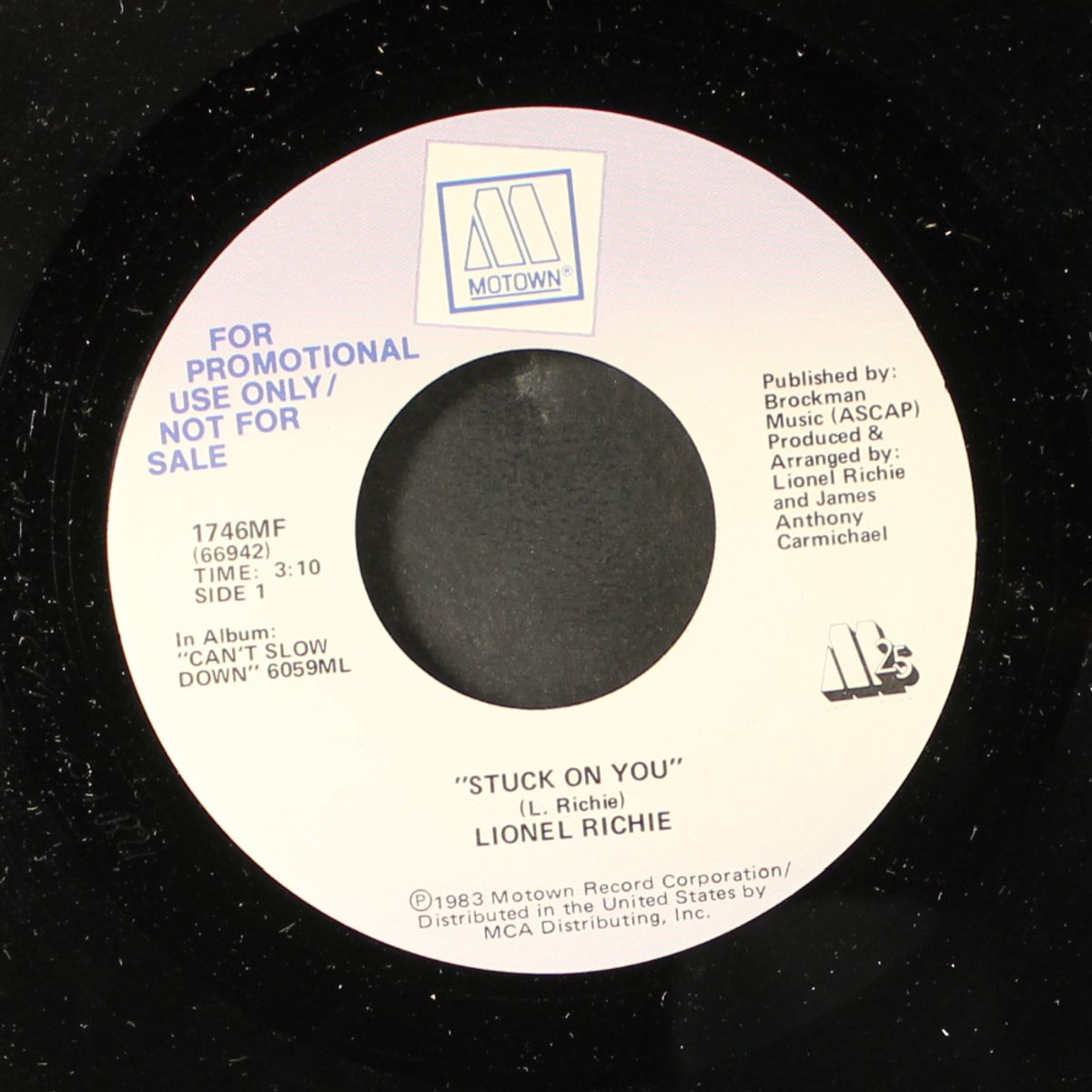 stuck on you / same by LIONEL RICHIE