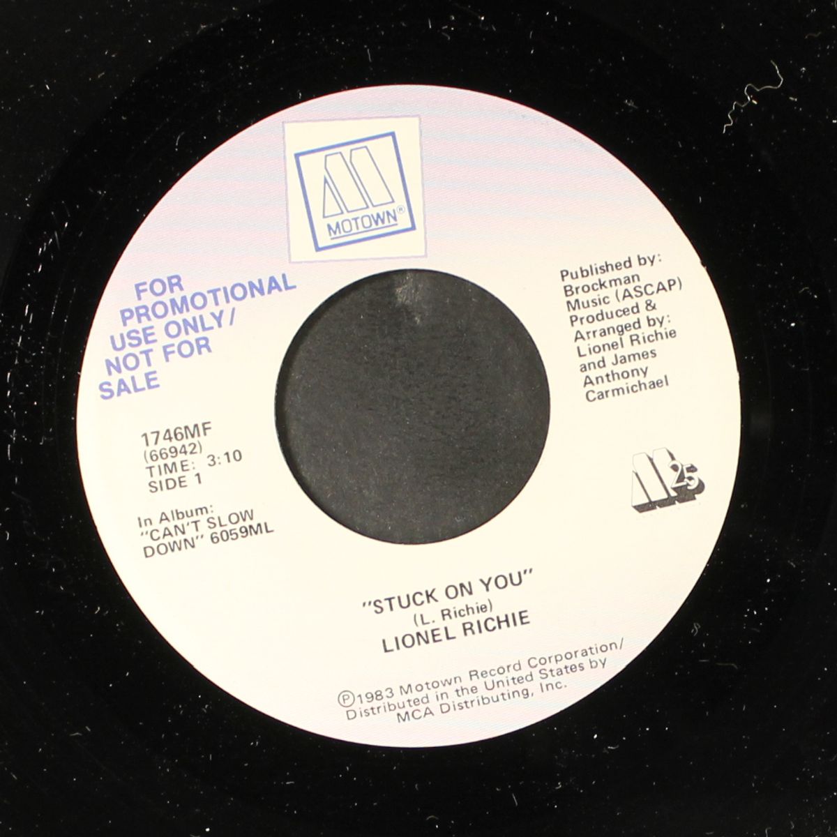 stuck on you / same by LIONEL RICHIE