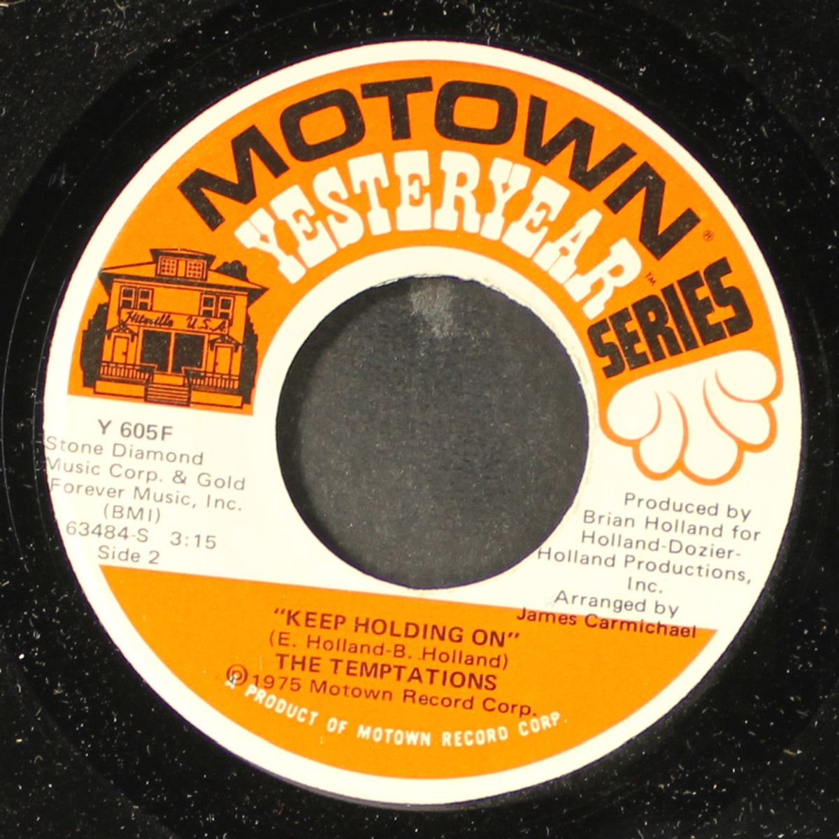 keep holding on / shakey ground by TEMPTATIONS