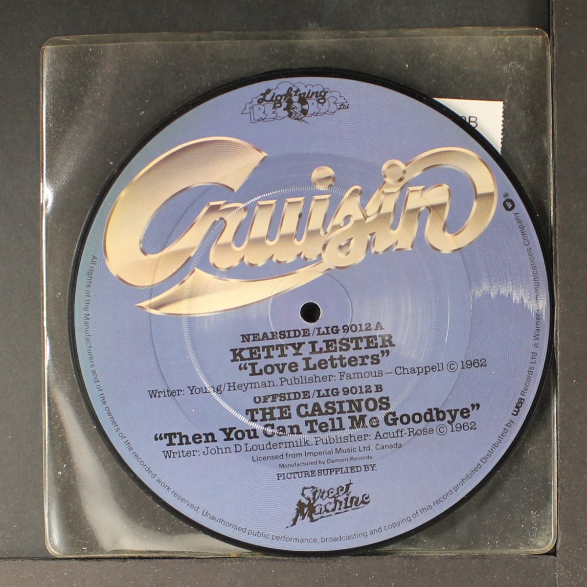 love letters / then you can tell me goodbye by KETTY LESTER / CASINOS