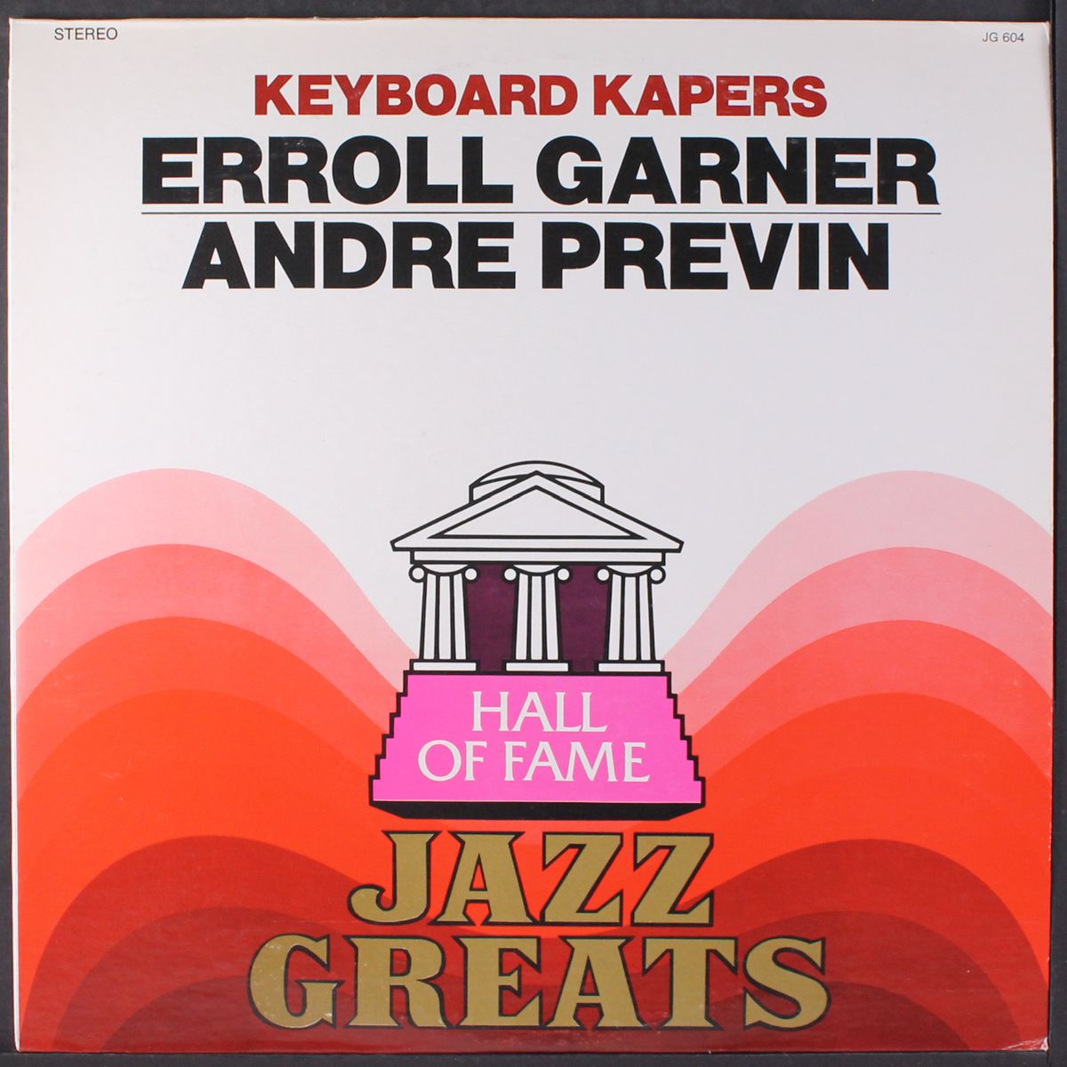 keyboard kapers by ERROLL GARNER / ANDRE PREVIN