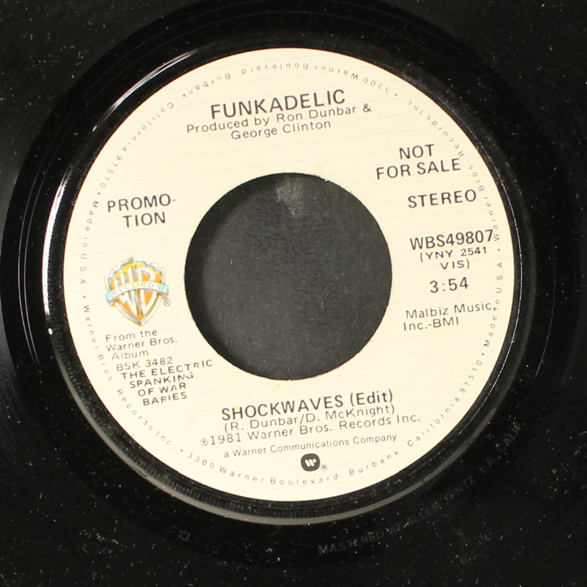 shockwaves / mono by FUNKADELIC