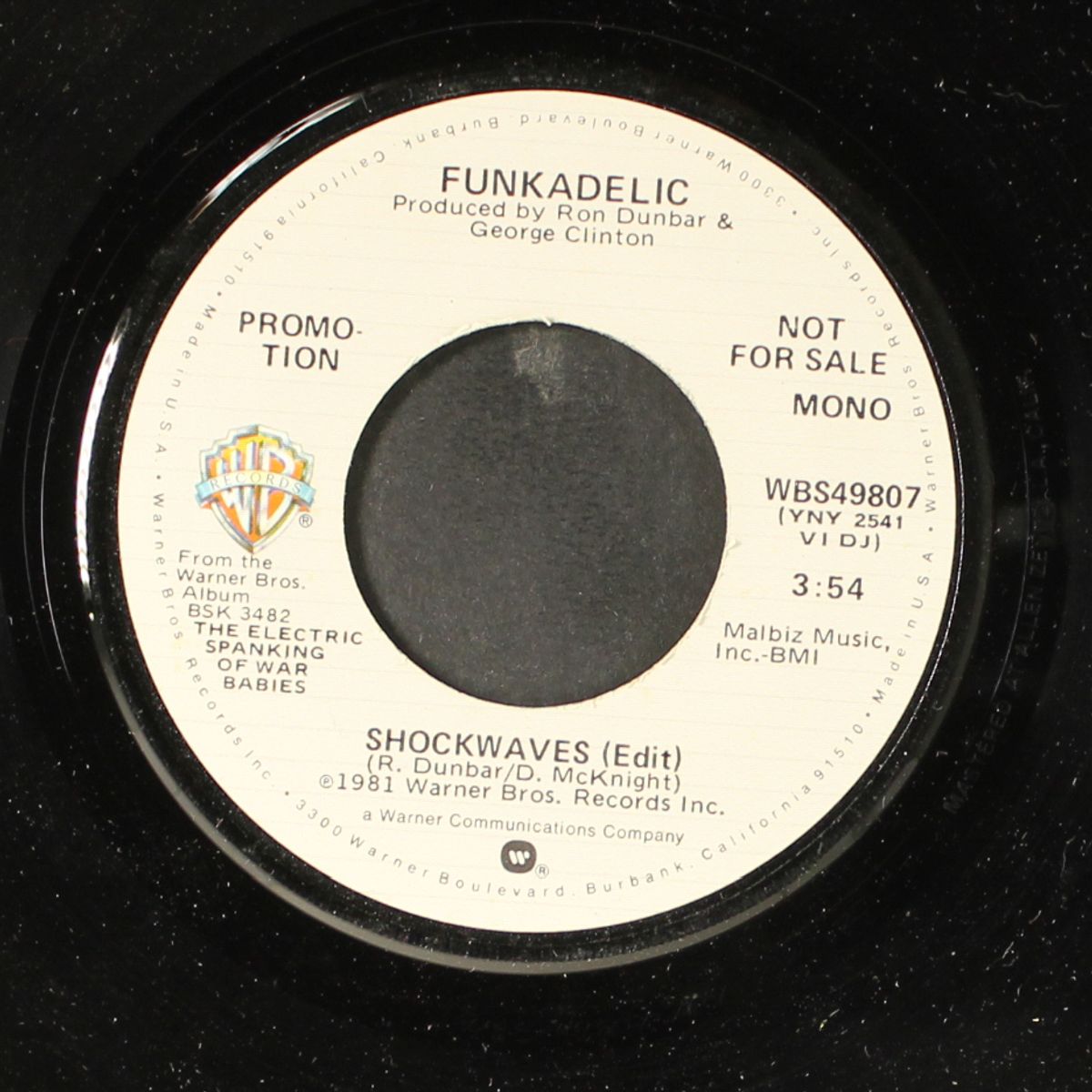 shockwaves / mono by FUNKADELIC