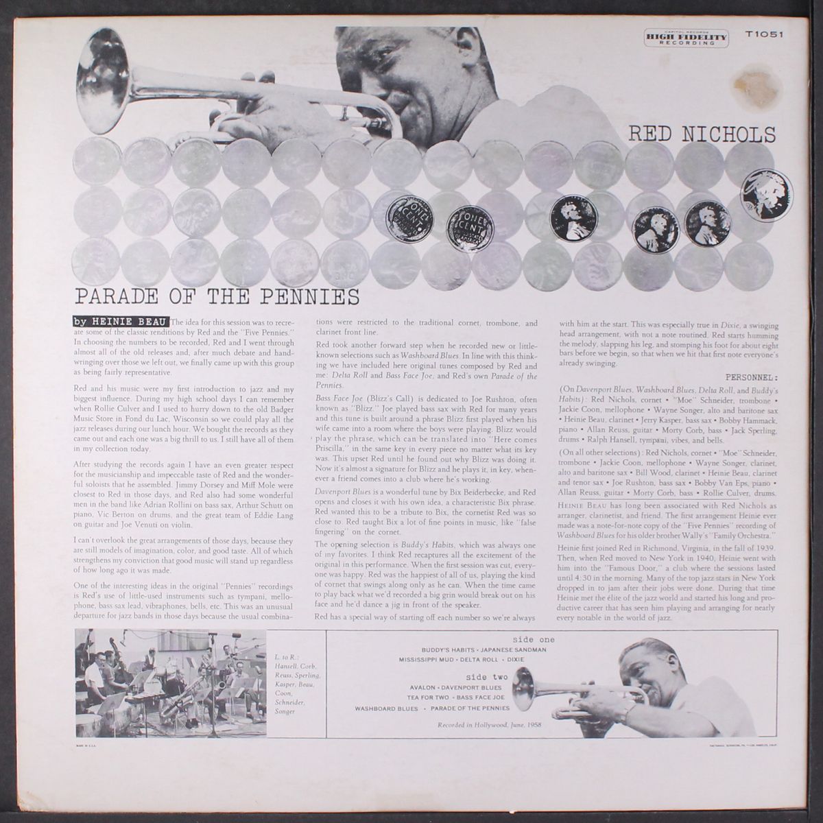 parade of the pennies by RED NICHOLS