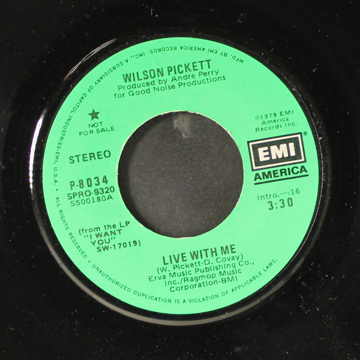 live with me / same by WILSON PICKETT