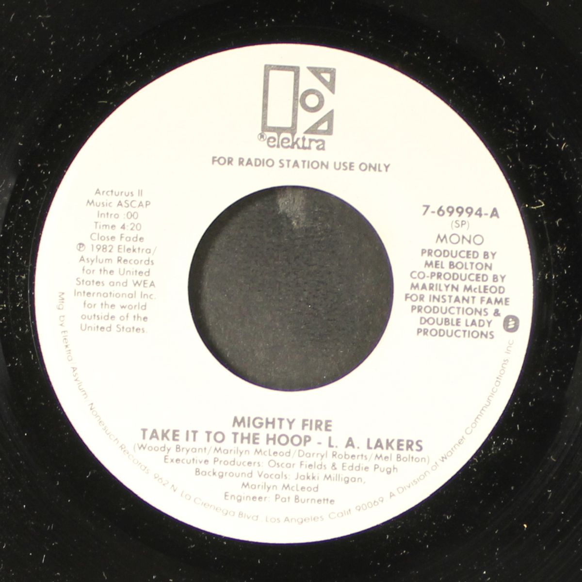 take it to the hoop - l.a. lakers / mono by MIGHTY FIRE