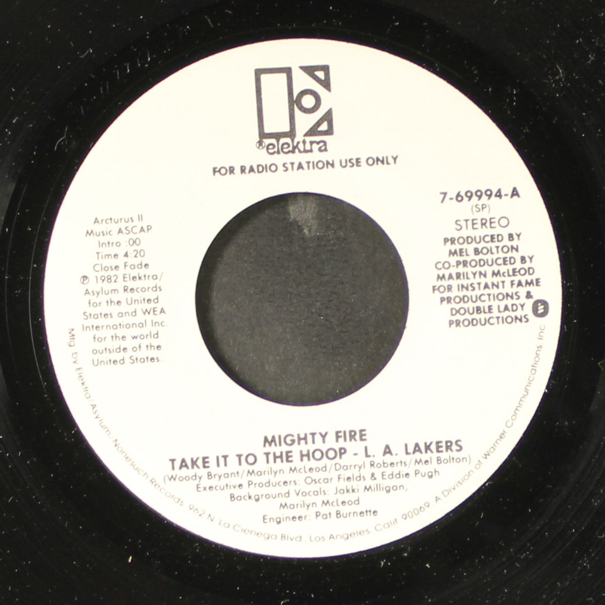 take it to the hoop - l.a. lakers / mono by MIGHTY FIRE