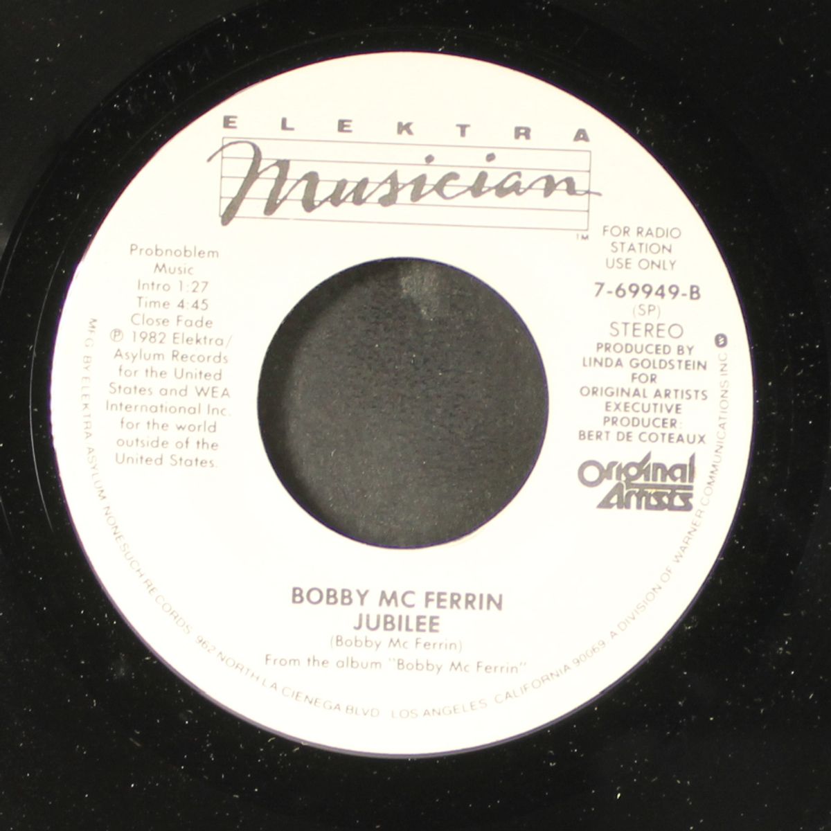 moondance / jubilee by BOBBY MCFERRIN
