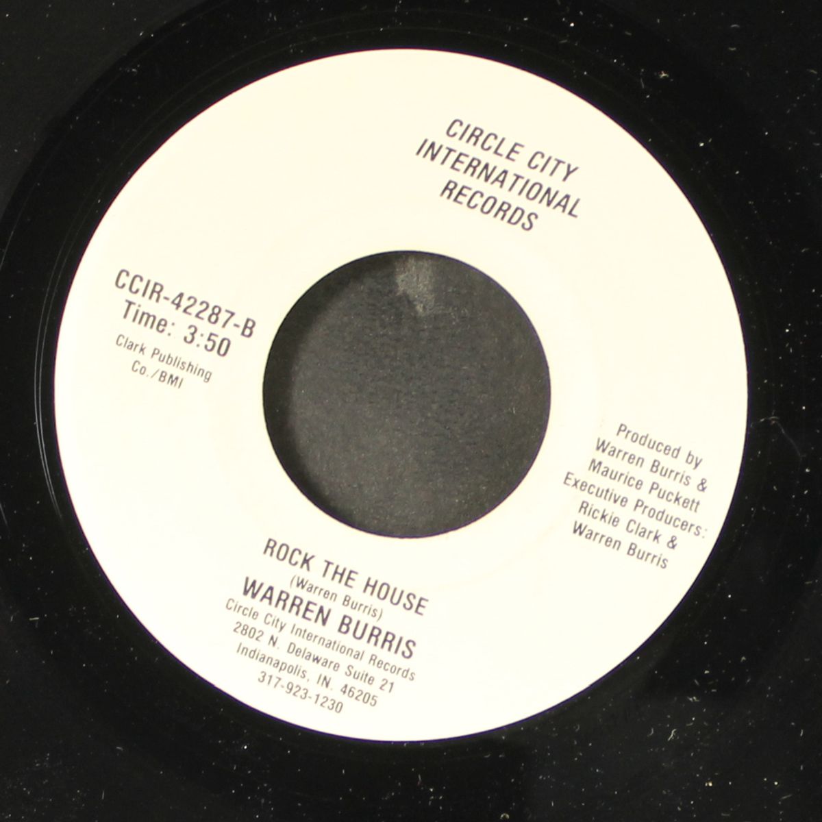 rock the house / don't you know by WARREN BURRIS