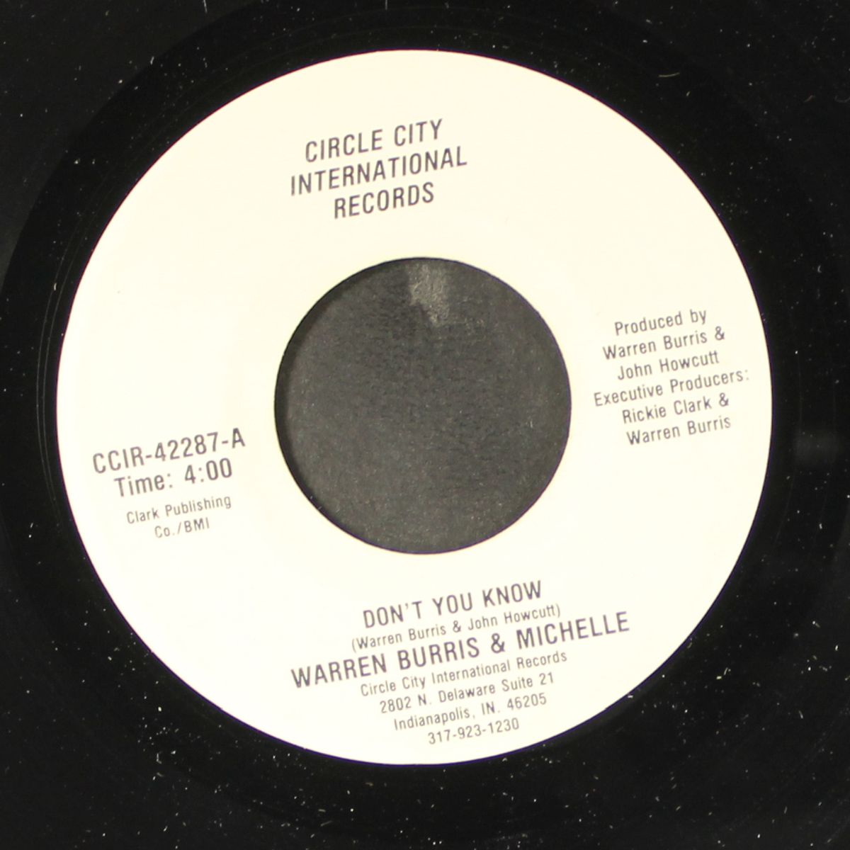 rock the house / don't you know by WARREN BURRIS