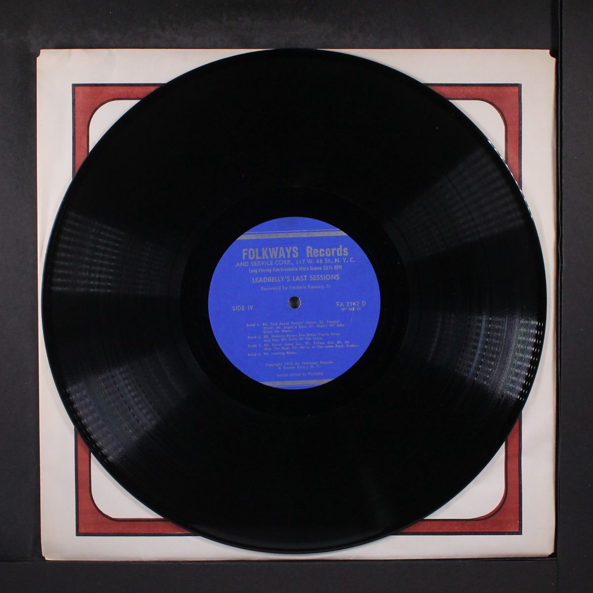 last sessions, vol. 2 by LEADBELLY