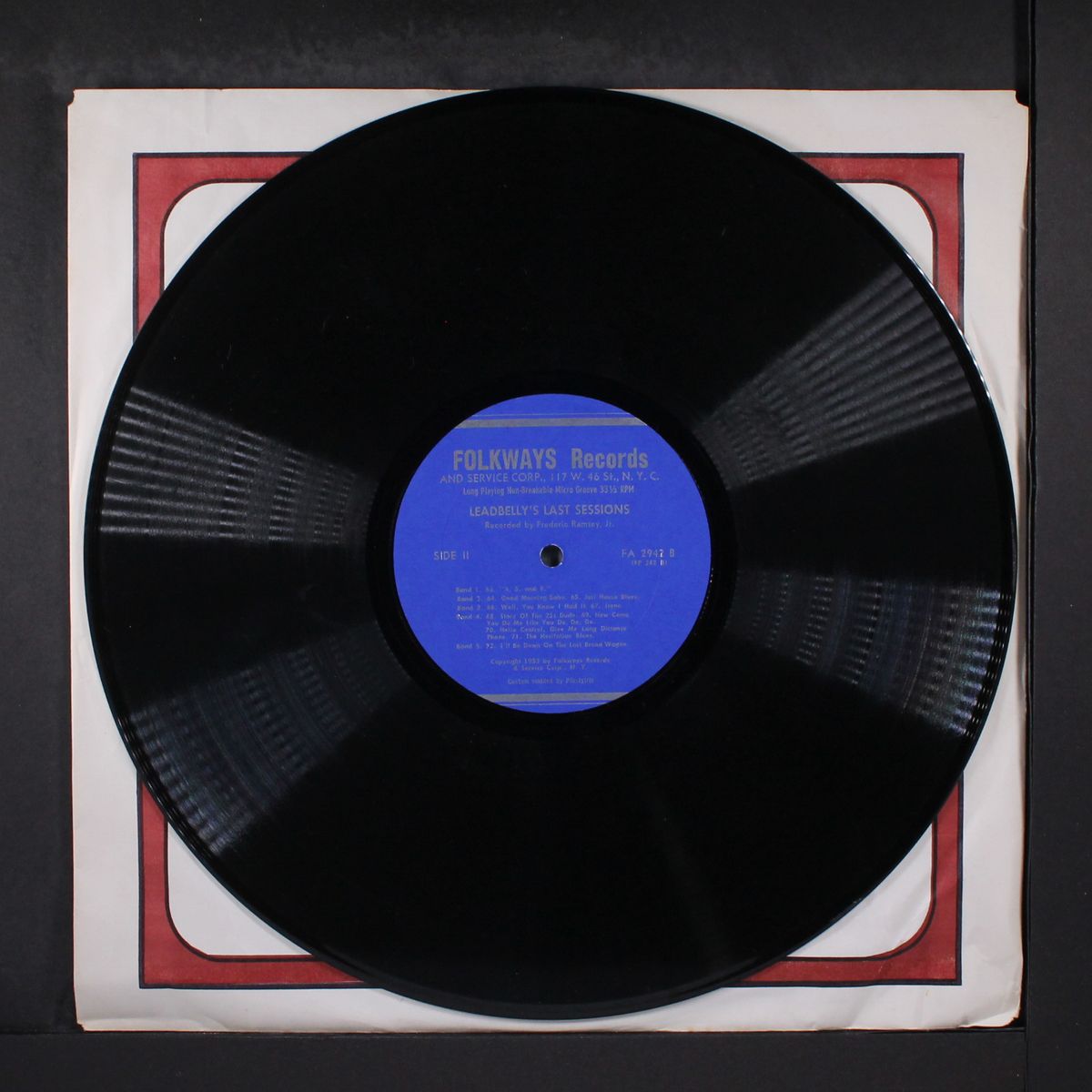 last sessions, vol. 2 by LEADBELLY