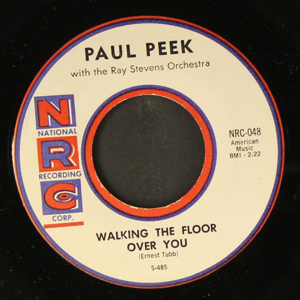 hurtin' inside / walking the floor over you by PAUL PEEK