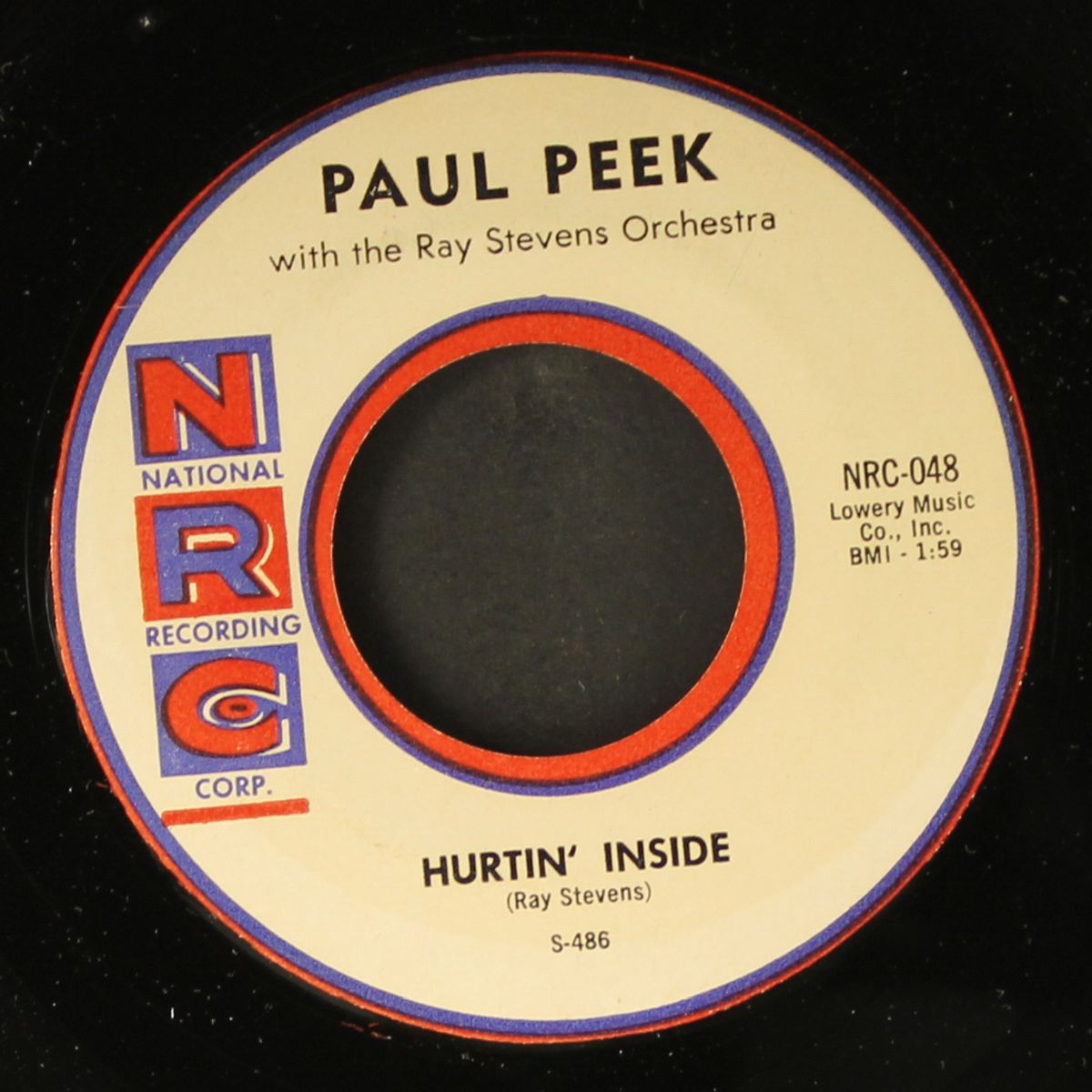 hurtin' inside / walking the floor over you by PAUL PEEK