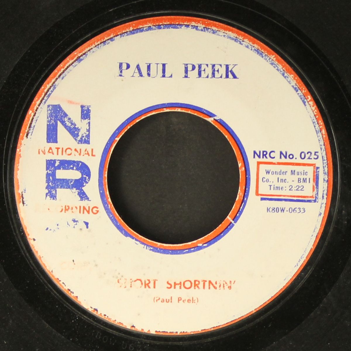 short shortnin' by PAUL PEEK
