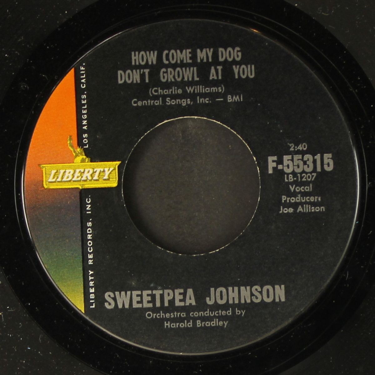 the crawdad scene / how come my dog don't growl at you by SWEETPEA JOHNSON