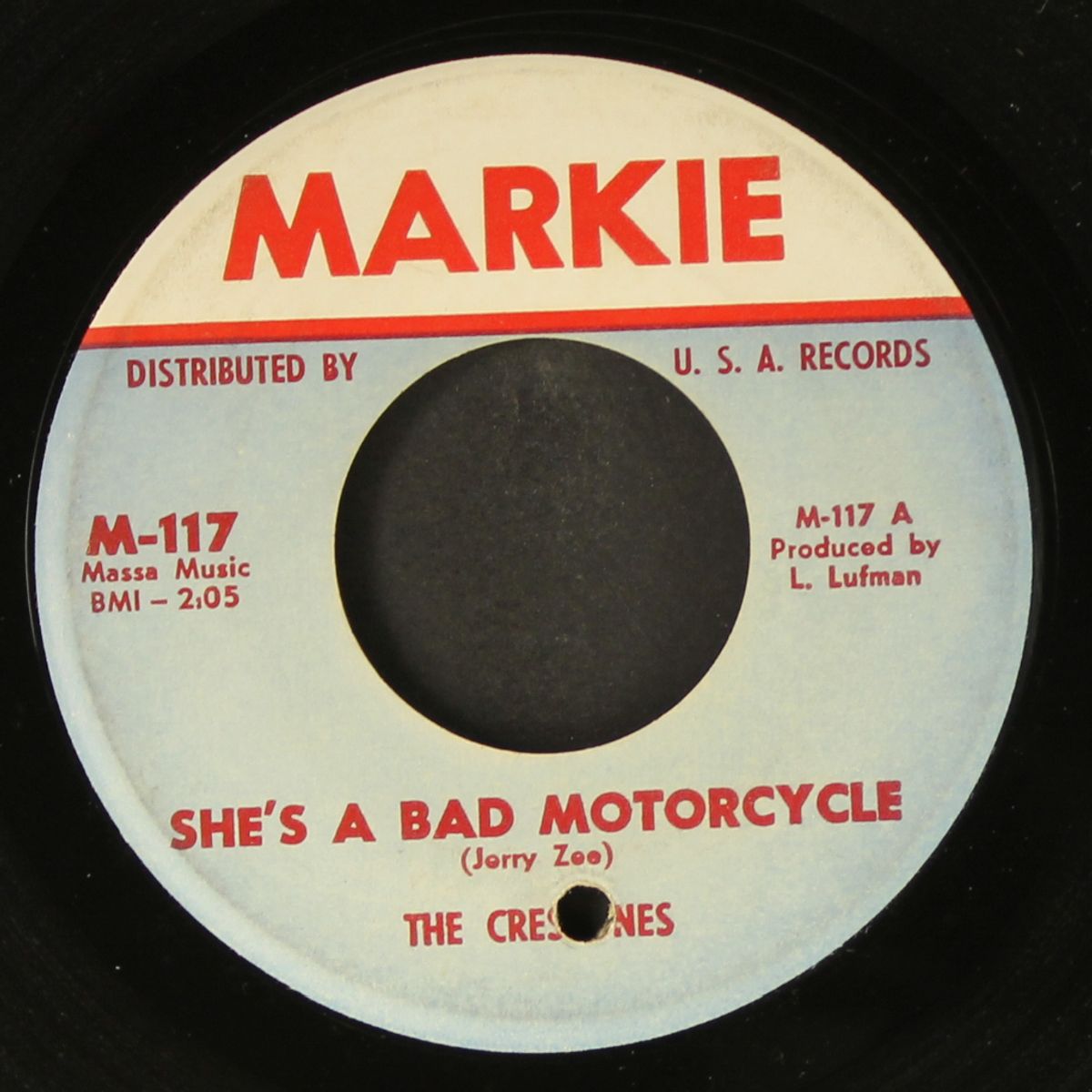 she's a bad motorcycle / the grass hopper dance by CRESTONES