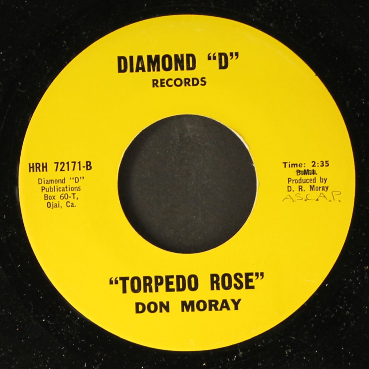 torpedo rose / i never was an angel by DON MORAY