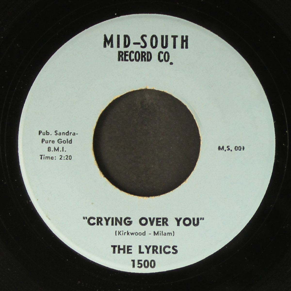 crying over you / down in the alley by LYRICS