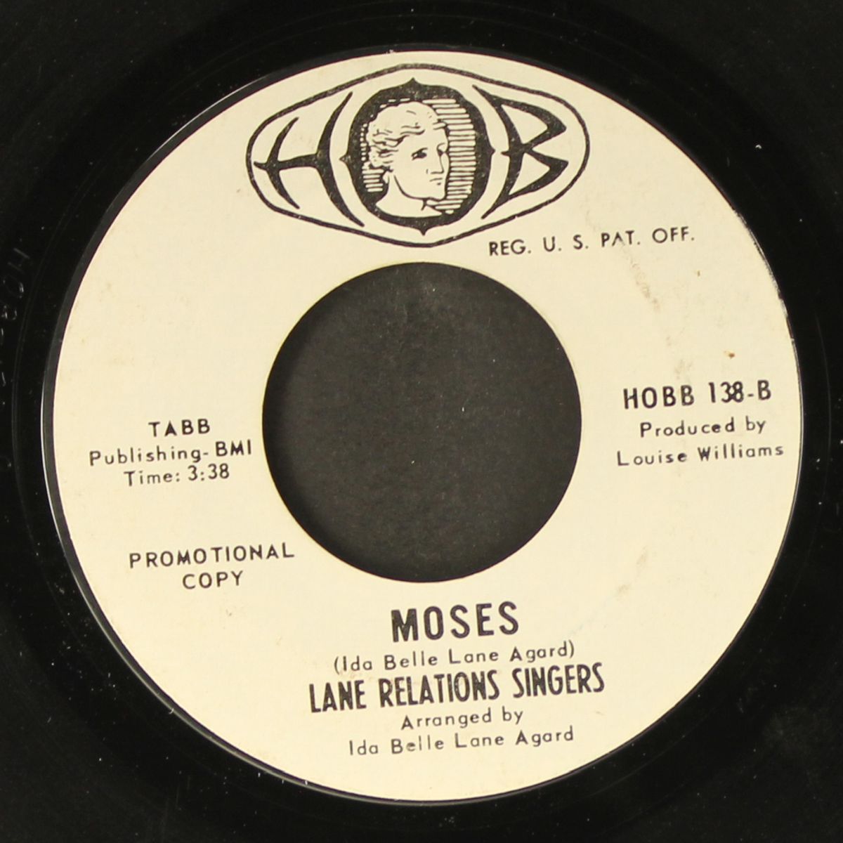 moses / he belongs to you by LANE RELATION SINGERS