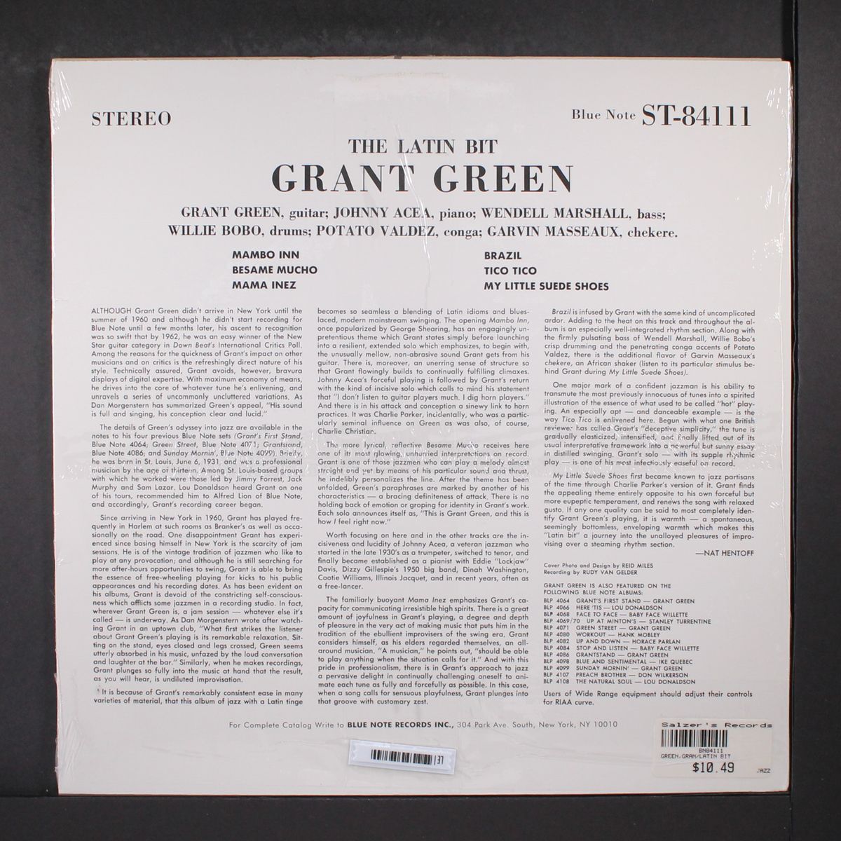 latin bit by GRANT GREEN
