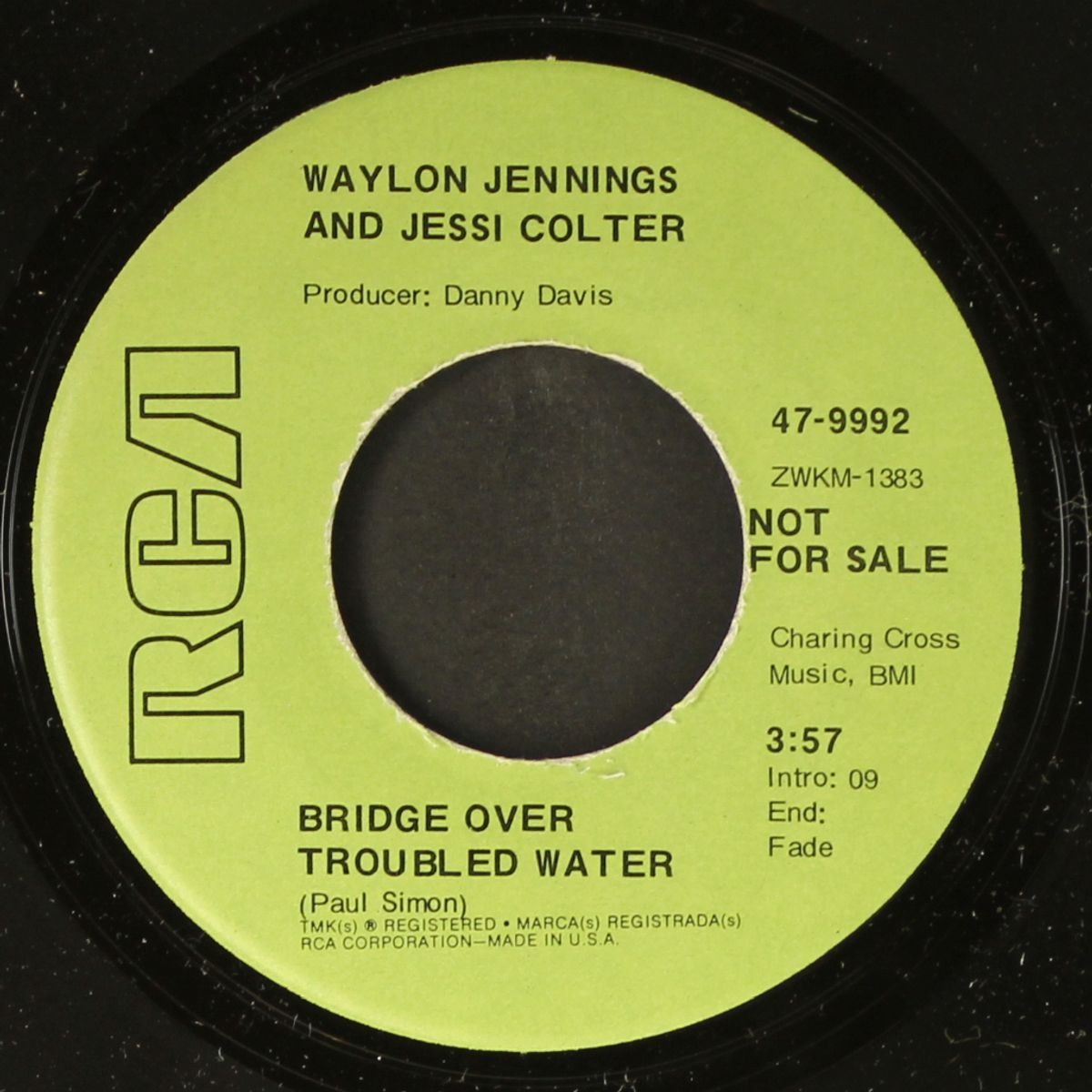 under your spell again / bridge over troubled water by WAYLON JENNINGS & JESSI COLTER