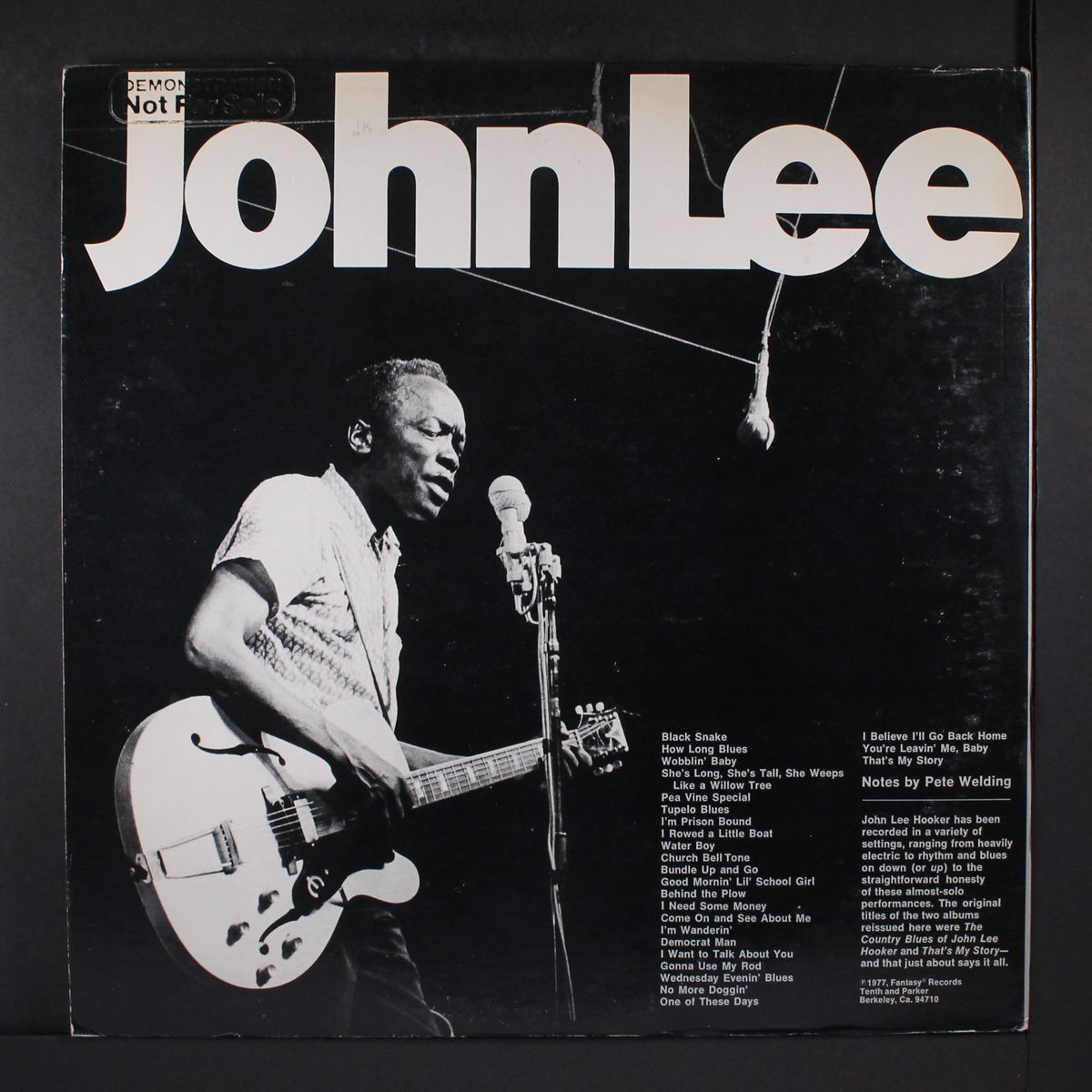 black snake by JOHN LEE HOOKER