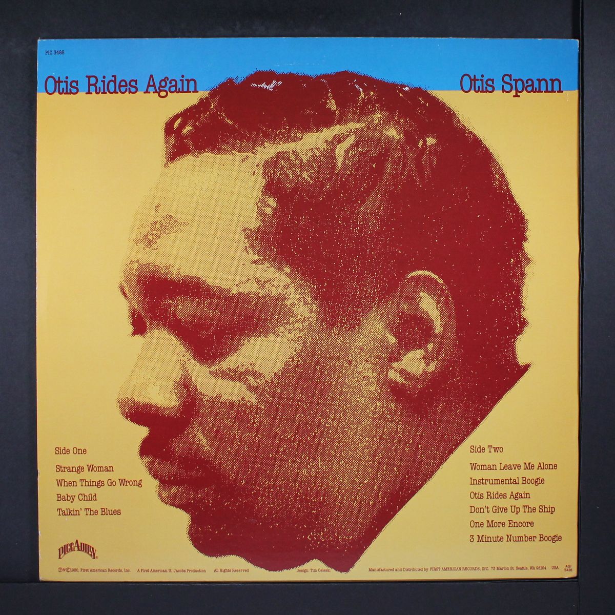 otis rides again by OTIS SPANN