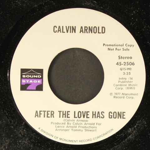 CALVIN ARNOLD