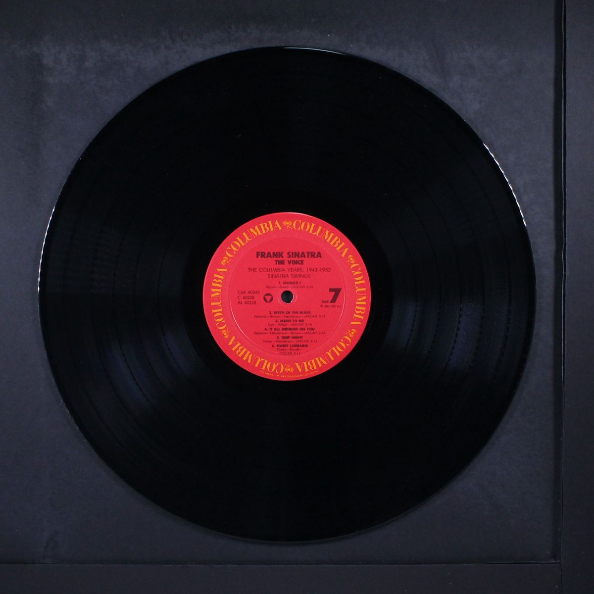 the voice: columbia years 1943-52 by FRANK SINATRA