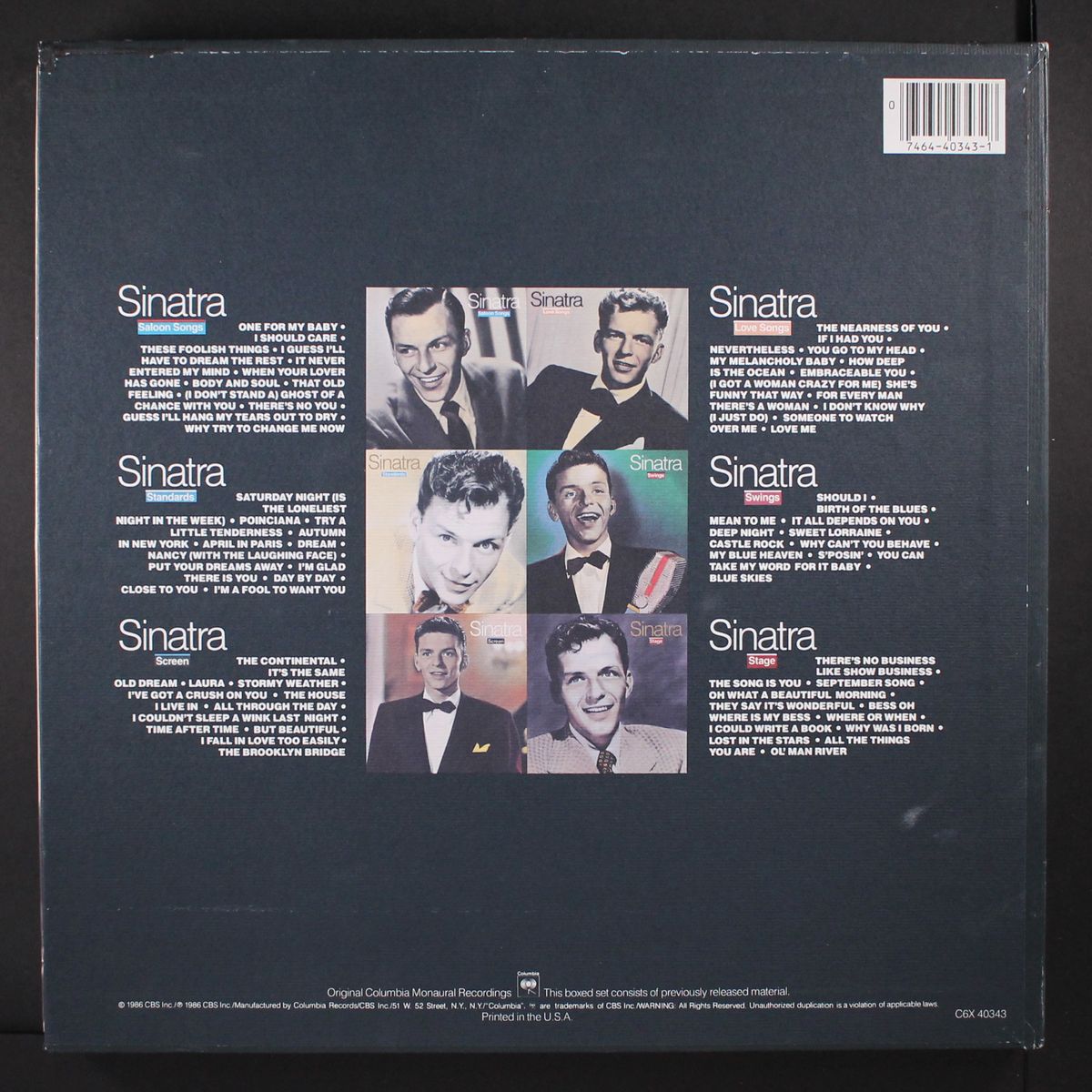the voice: columbia years 1943-52 by FRANK SINATRA