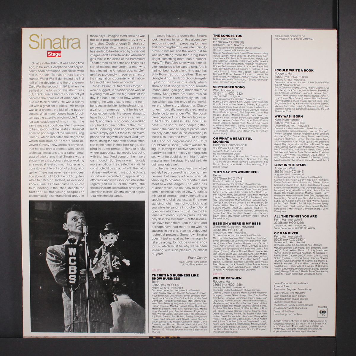 the voice: columbia years 1943-52 by FRANK SINATRA