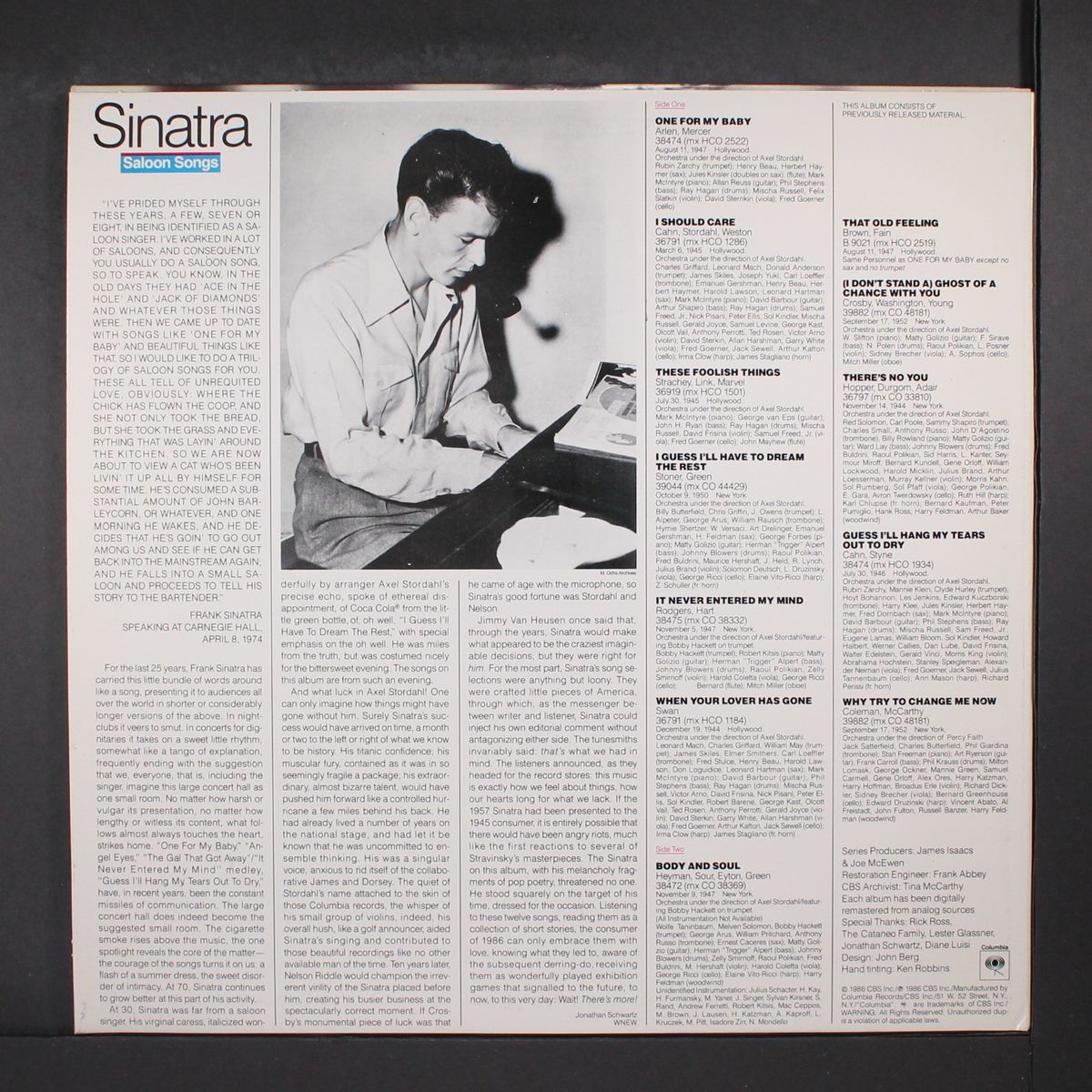 the voice: columbia years 1943-52 by FRANK SINATRA