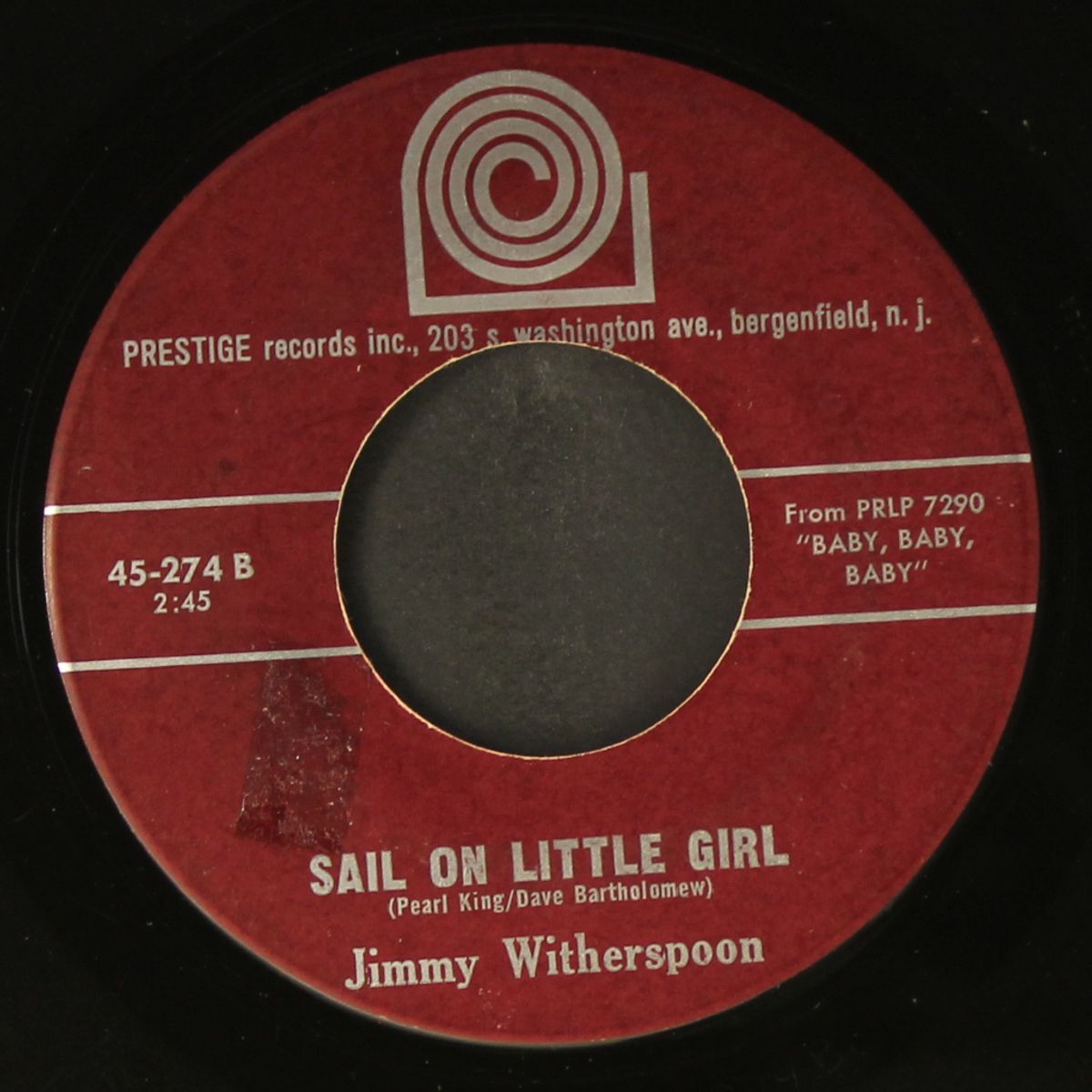sail on little girl / mean ole frisco by JIMMY WITHERSPOON