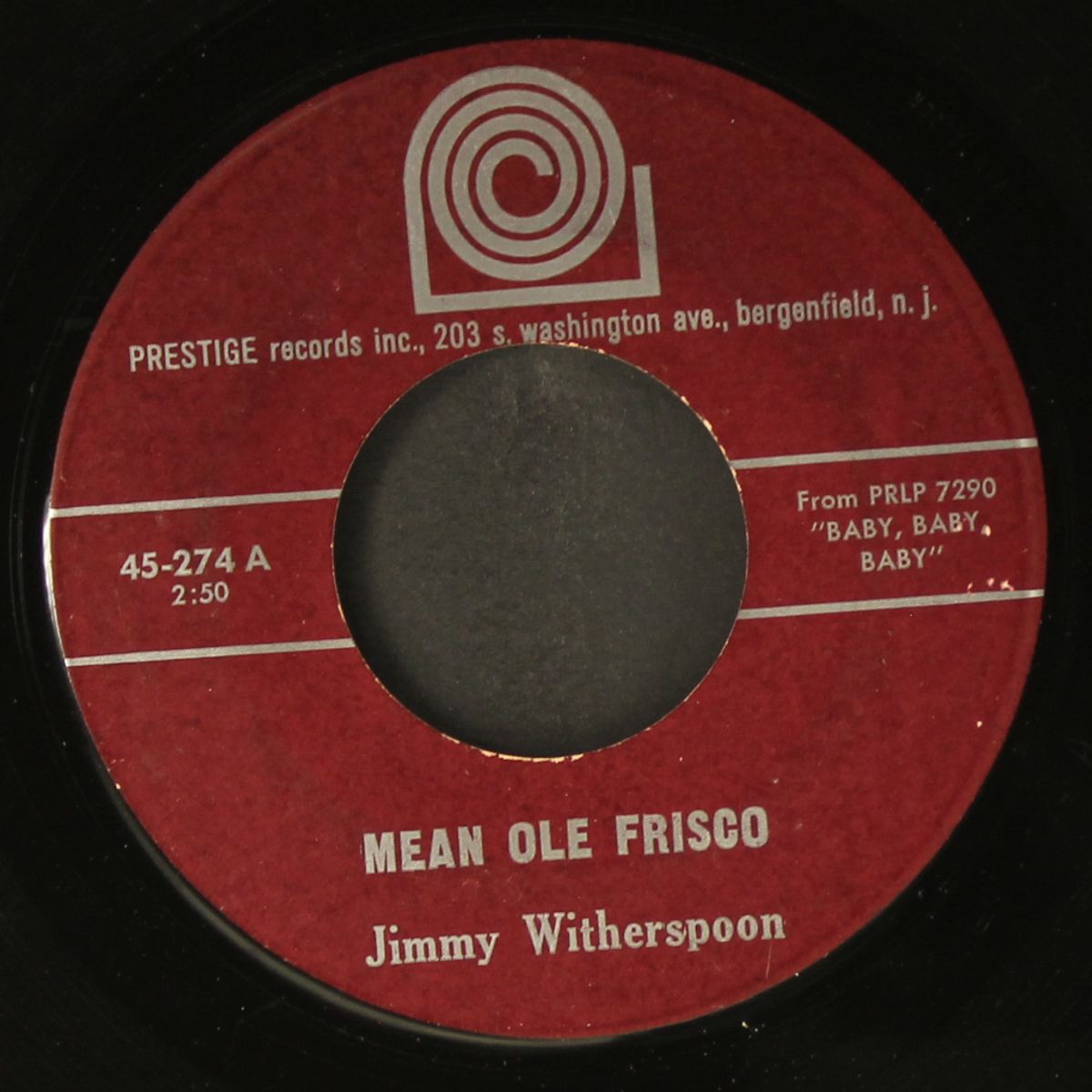 sail on little girl / mean ole frisco by JIMMY WITHERSPOON