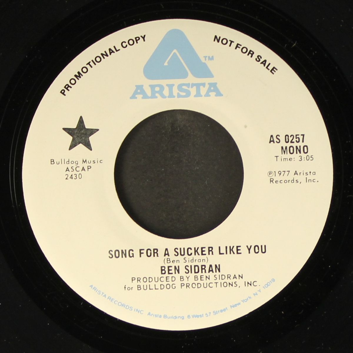 song for a sucker like you / mono by BEN SIDRAN
