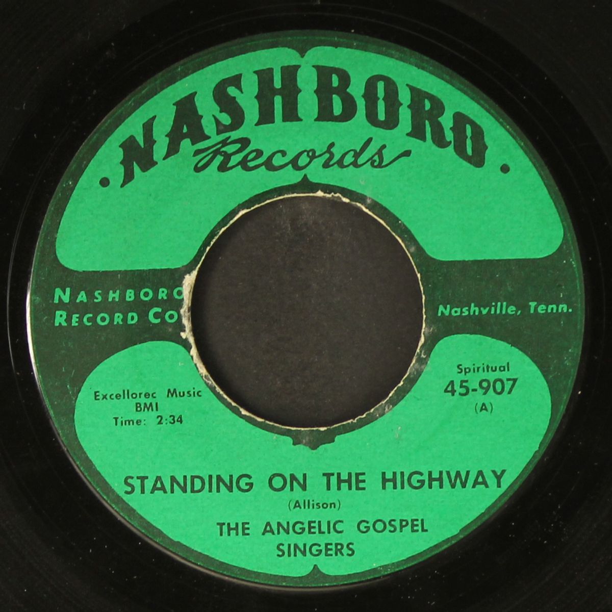standing on the highway by ANGELIC GOSPEL SINGERS