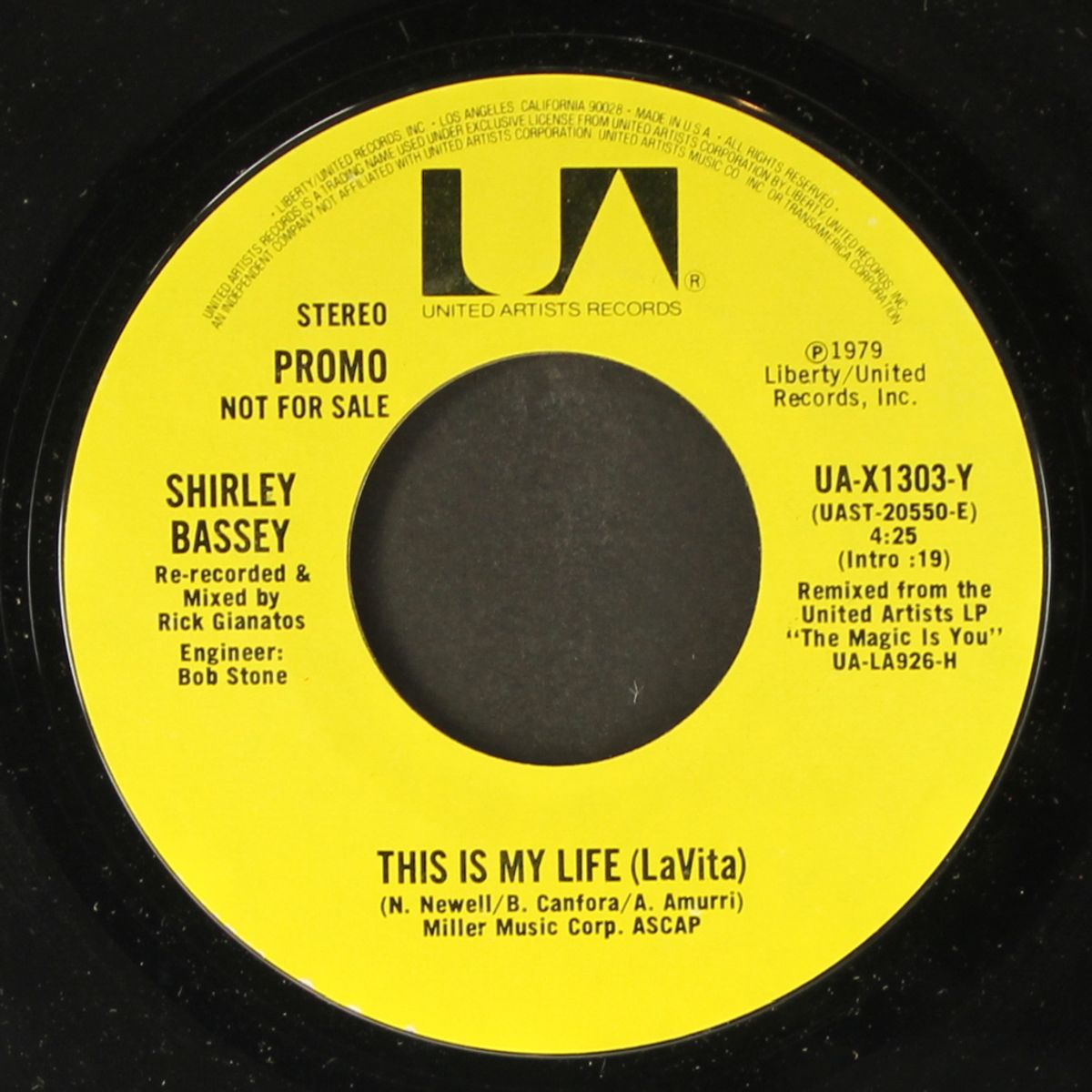 this is my life / mono by SHIRLEY BASSEY