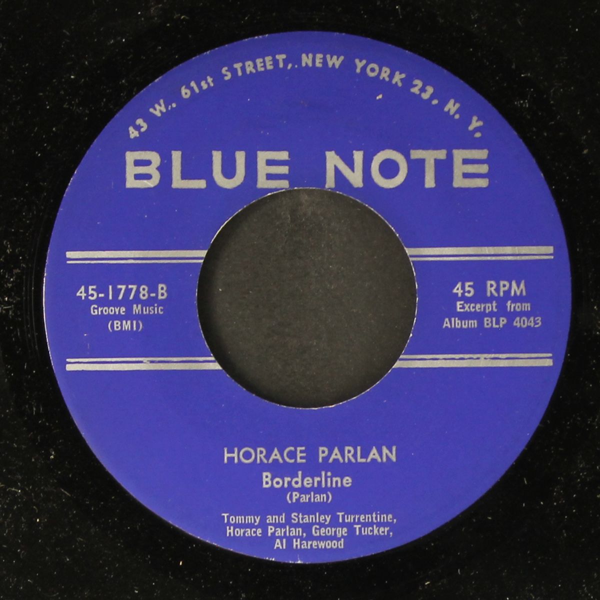 wadin' / borderline by HORACE PARLAN