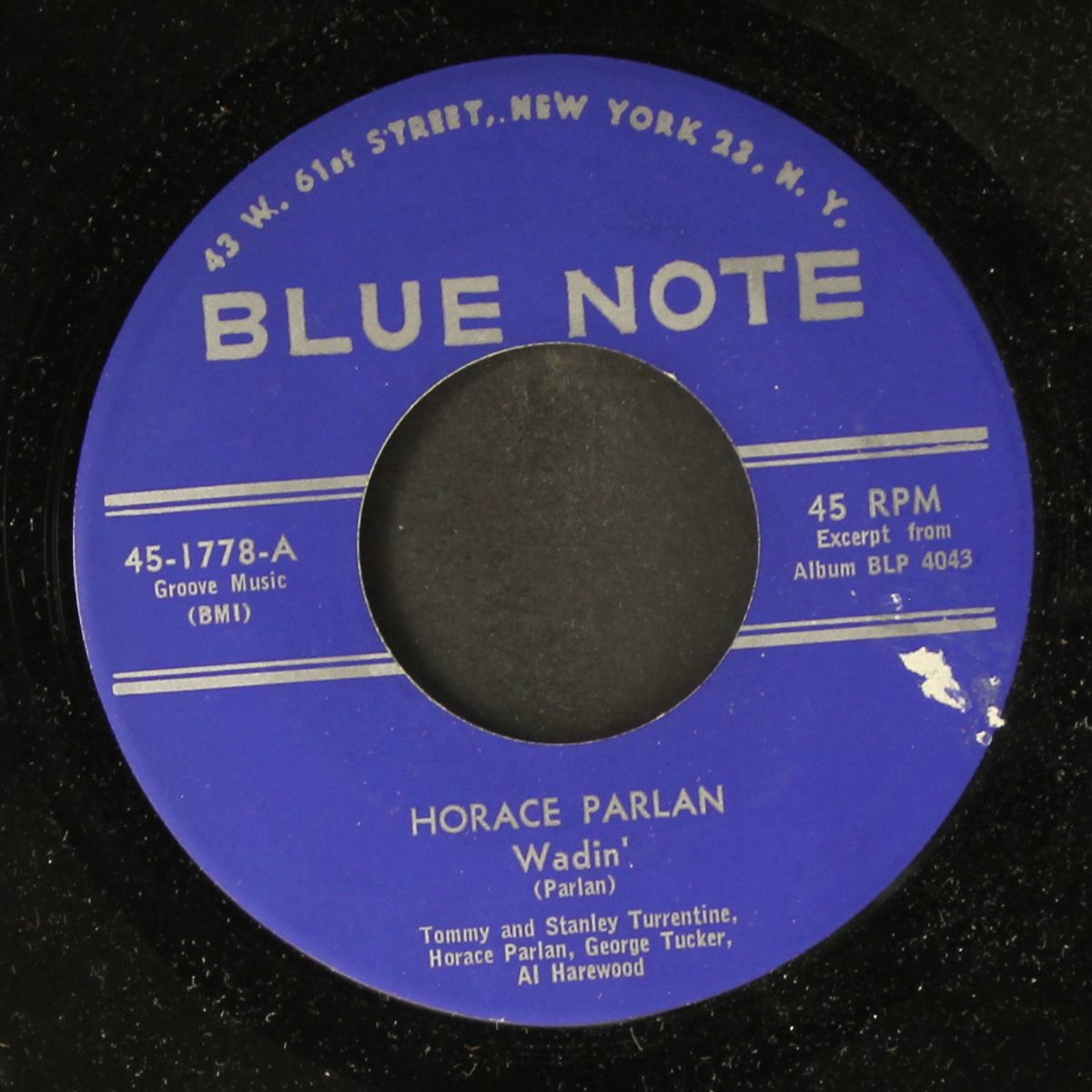wadin' / borderline by HORACE PARLAN