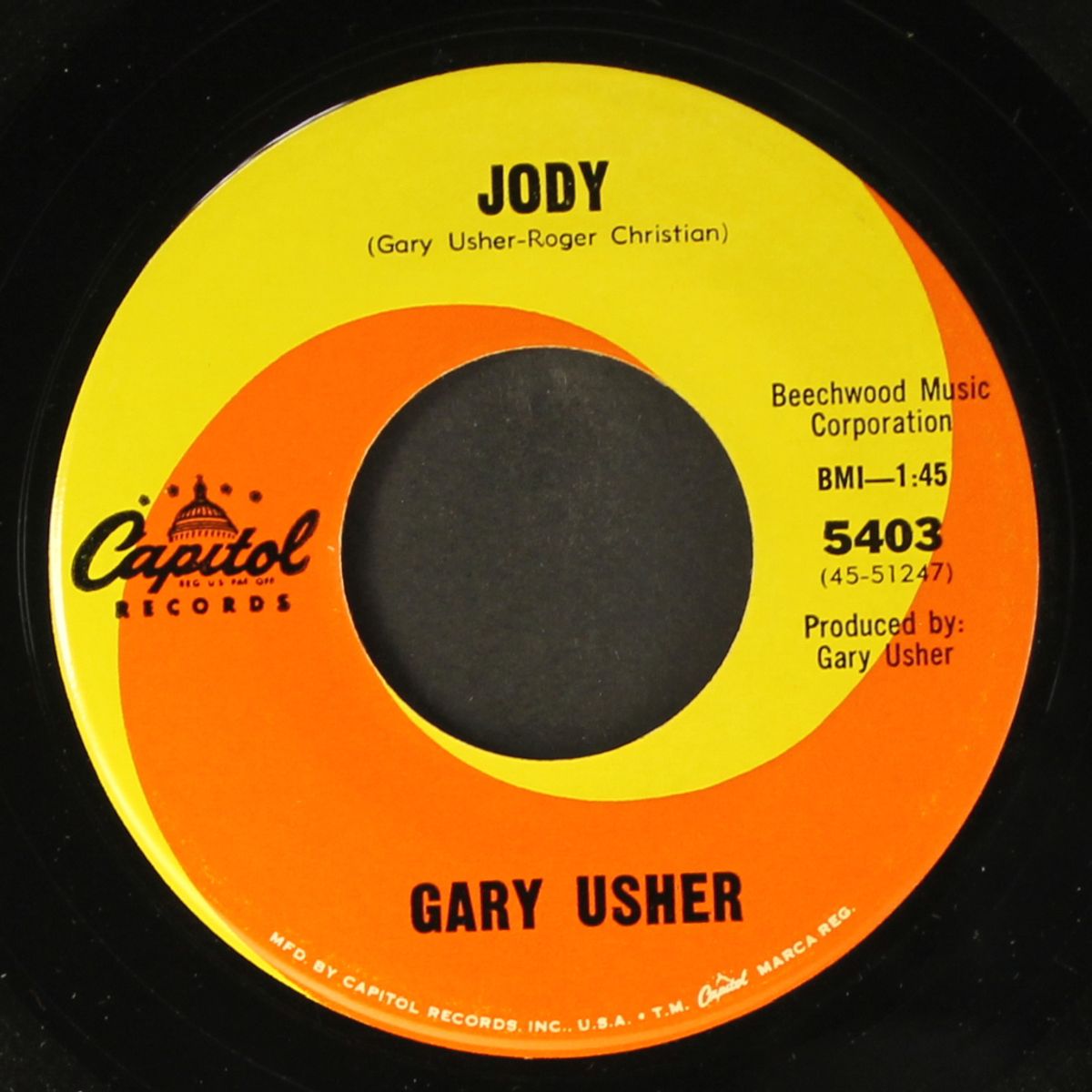 it's a lie / jody by GARY USHER