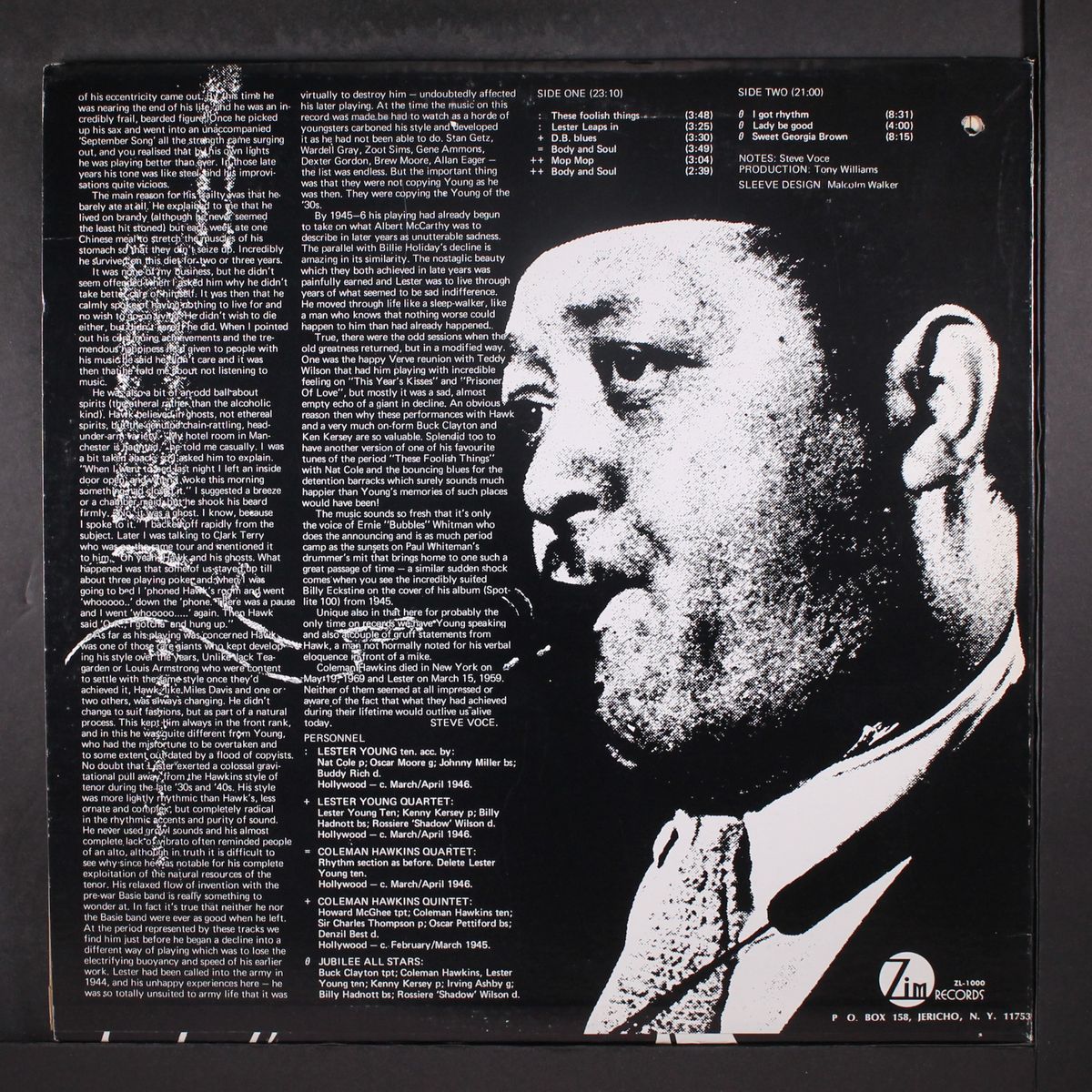 coleman hawkins - lester young by COLEMAN HAWKINS & LESTER YOUNG
