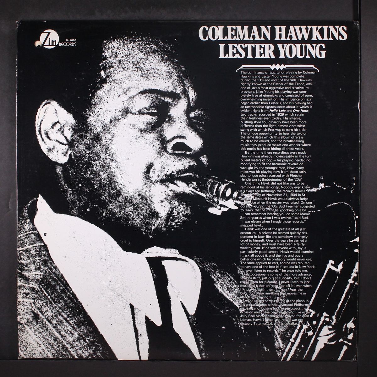 coleman hawkins - lester young by COLEMAN HAWKINS & LESTER YOUNG
