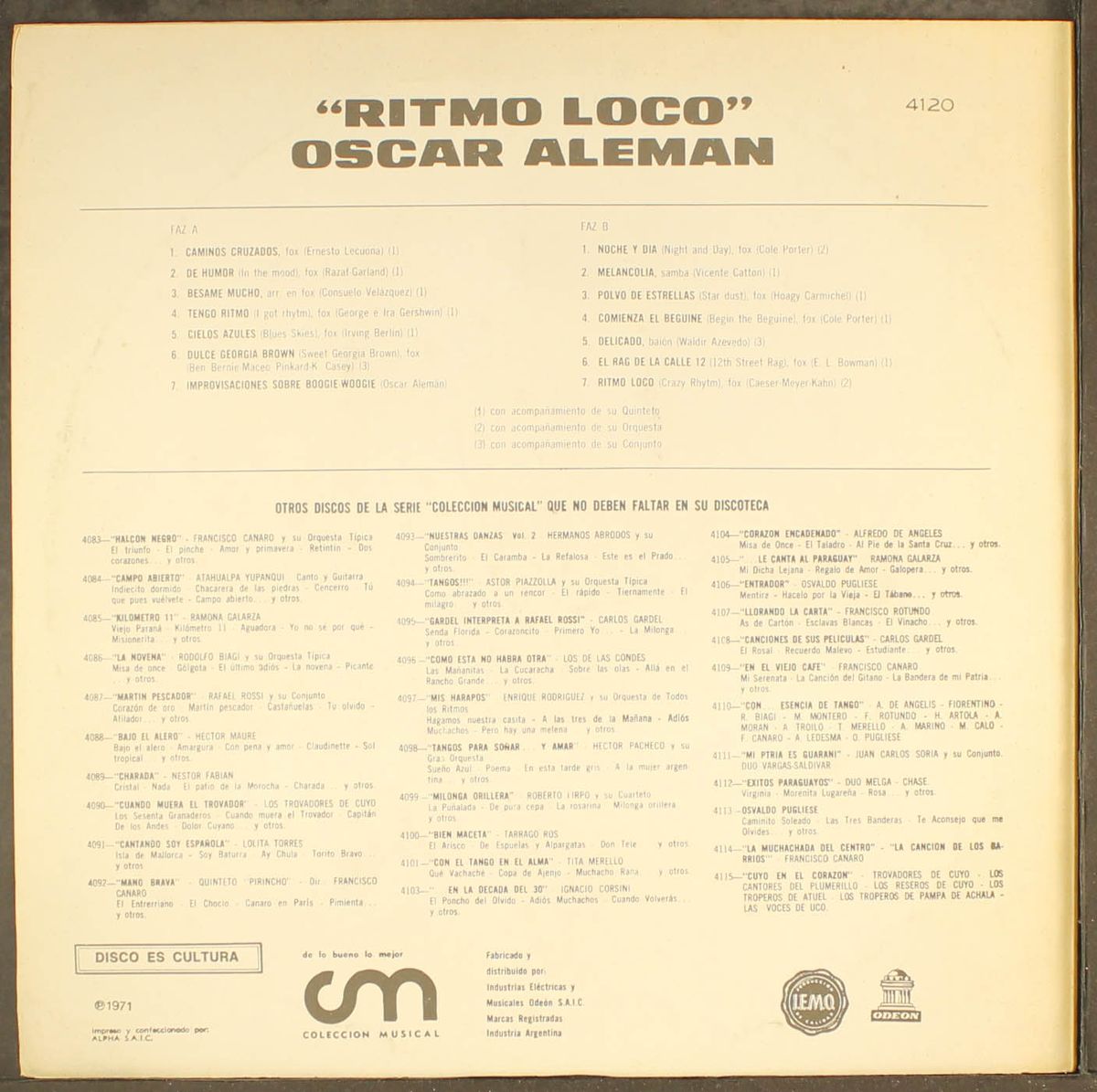 ritmo loco by OSCAR ALEMAN